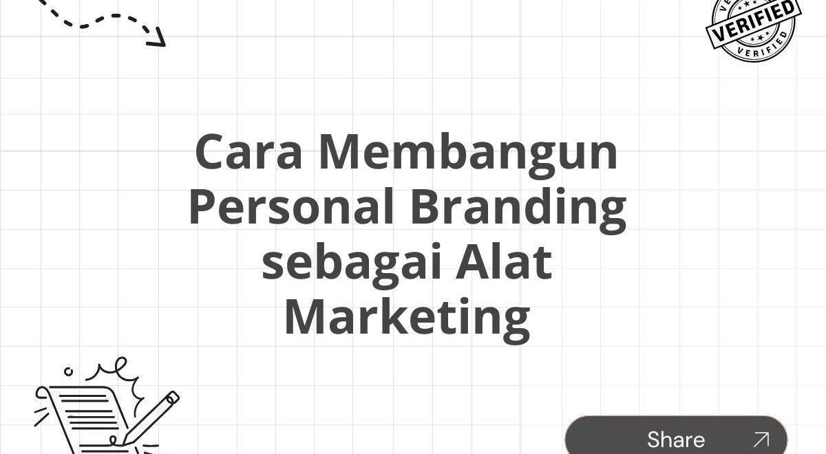 Cara Membangun Personal Branding sebagai Alat Marketing