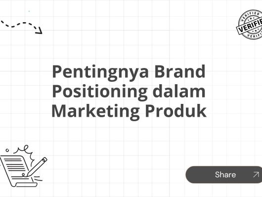 Pentingnya Brand Positioning dalam Marketing Produk