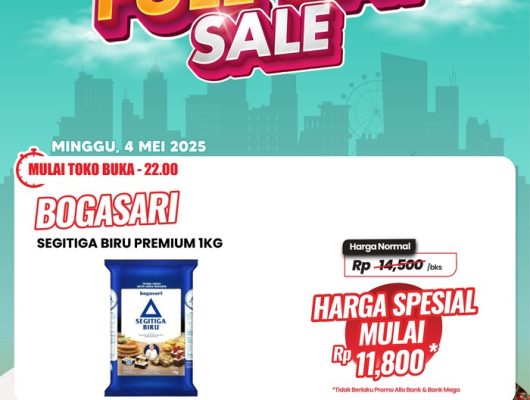 Borong Tepung Terigu Murah! Diskon Gila-gilaan Transmart Hari Ini