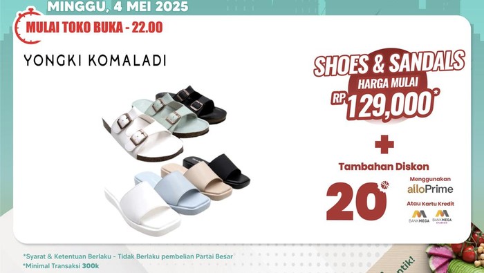 Rebut Sandal & Sepatu Murah! Transmart Full Day Sale!