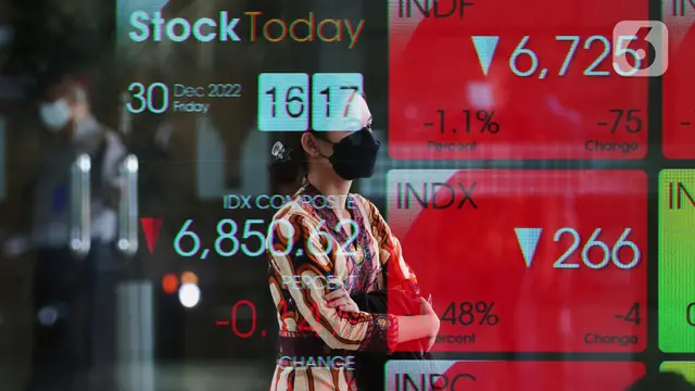 IHSG Sedikit Turun, 10 Saham Ini Diincar Investor Asing